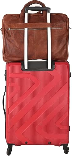 Miniatura 2 de KomalC Maletines de cuero de 16 pulgadas para computadora portátil, bolsas de mensajero para hombres y mujeres, mejor bolso de oficina