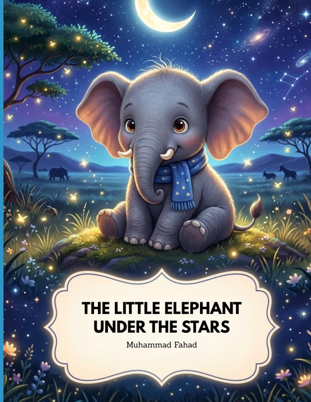The Little Elephant Under the Stars: A Gentle Bedtime Story About Dreaming Big (Jungle animal Adventure Stories)