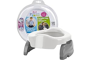 Kalencom Potette Plus 2-in-1 Travel Potty Trainer Seat - Ideal for Outdoor...