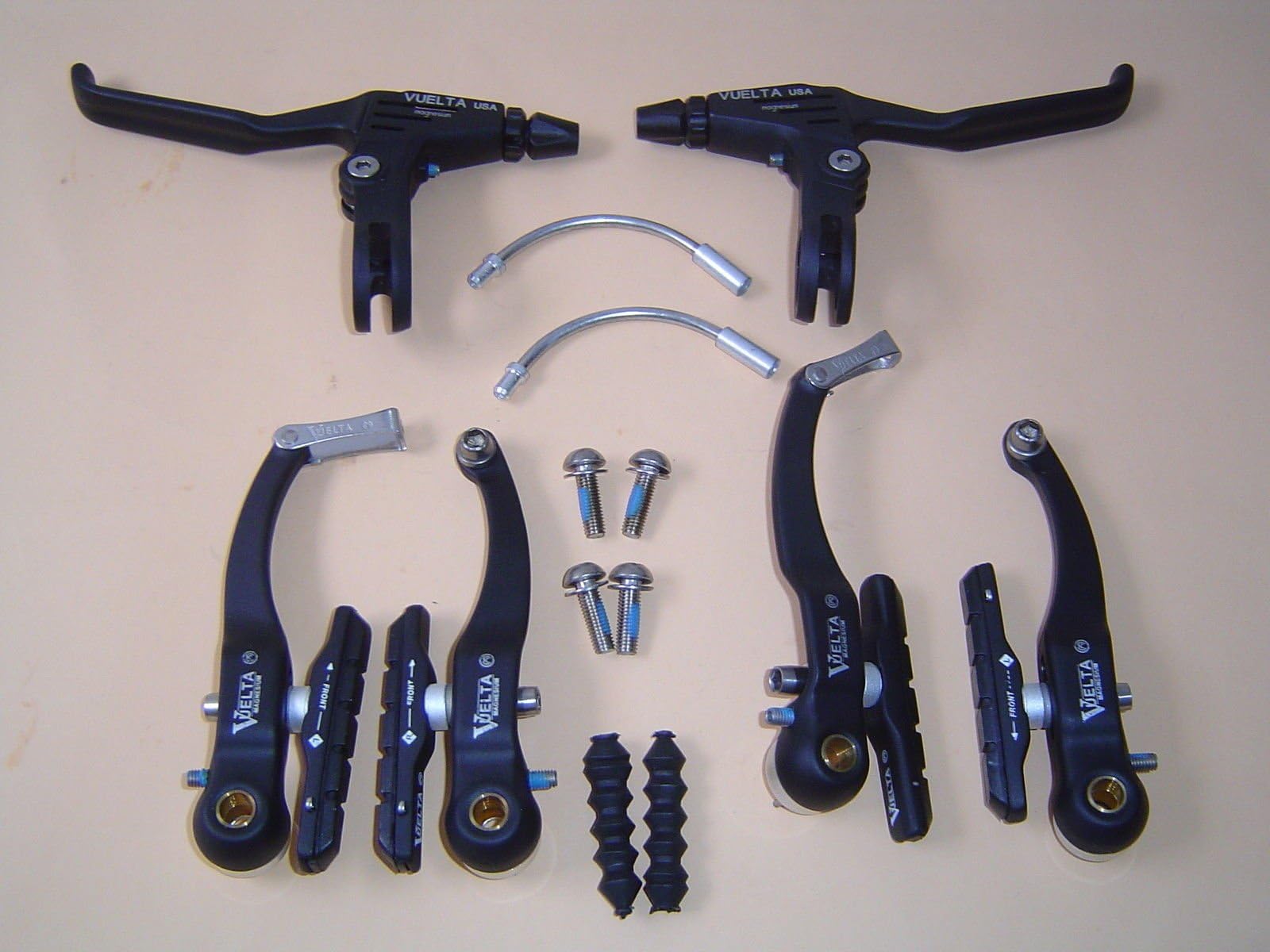 Vuelta USA Magnesium V-Brakes Front + Rear Front + Rear Brake Lever Black