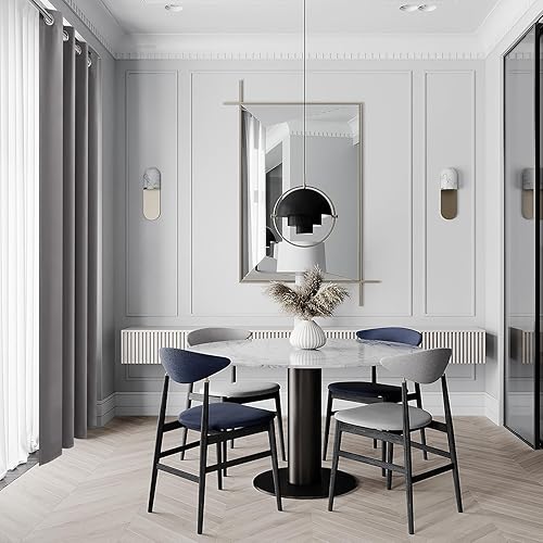 Miniatura 3 de DWCN Cortinas opacas grises de 84 pulgadas de largo, 60 pulgadas de ancho para oscurecer la habitación, con aislamiento térmico y bloqueo de luz,