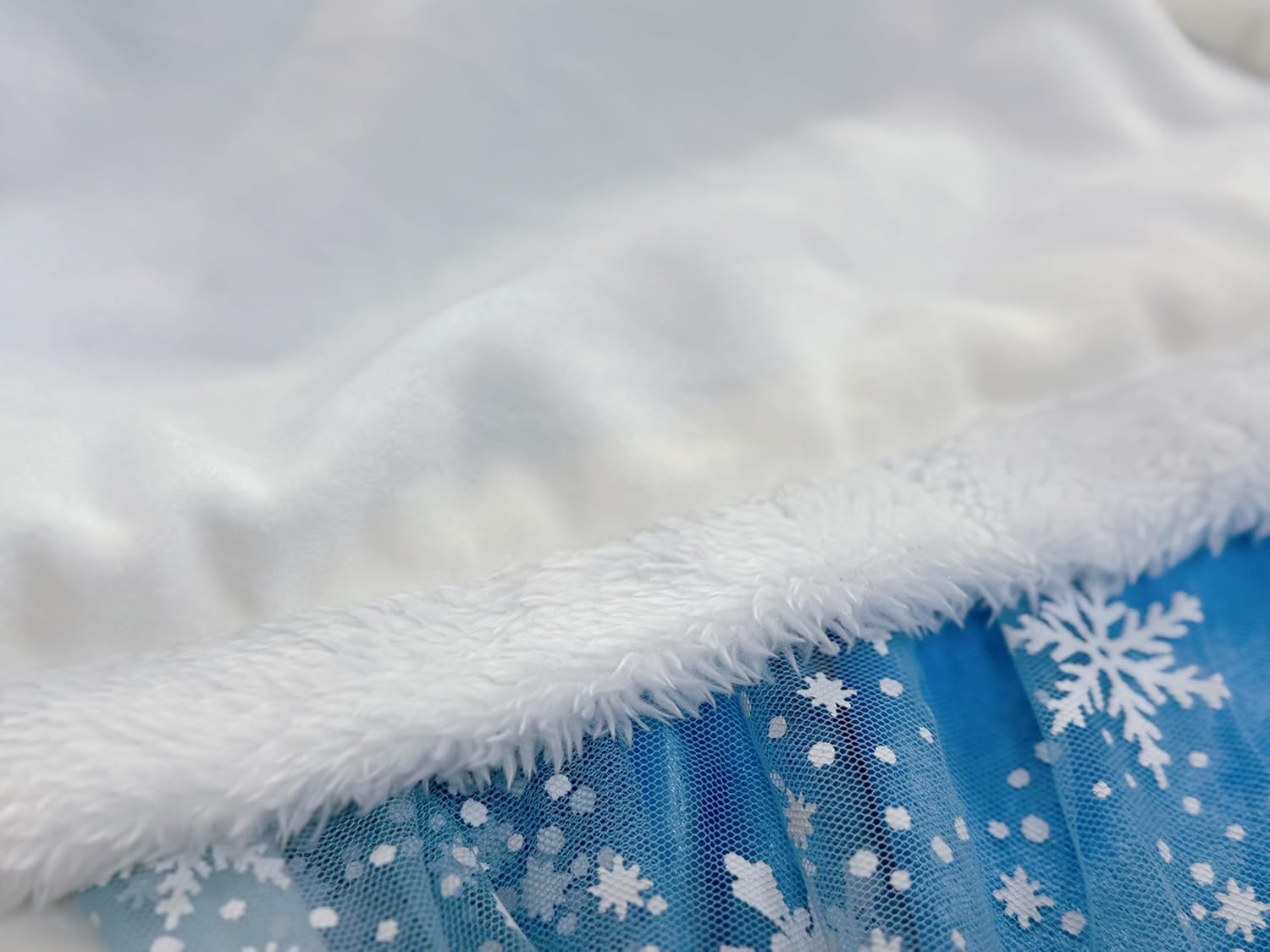 Girls Princess Cape for Elsa Kids Warm Hooded Cloak Dress up 2-10Years - Image 7