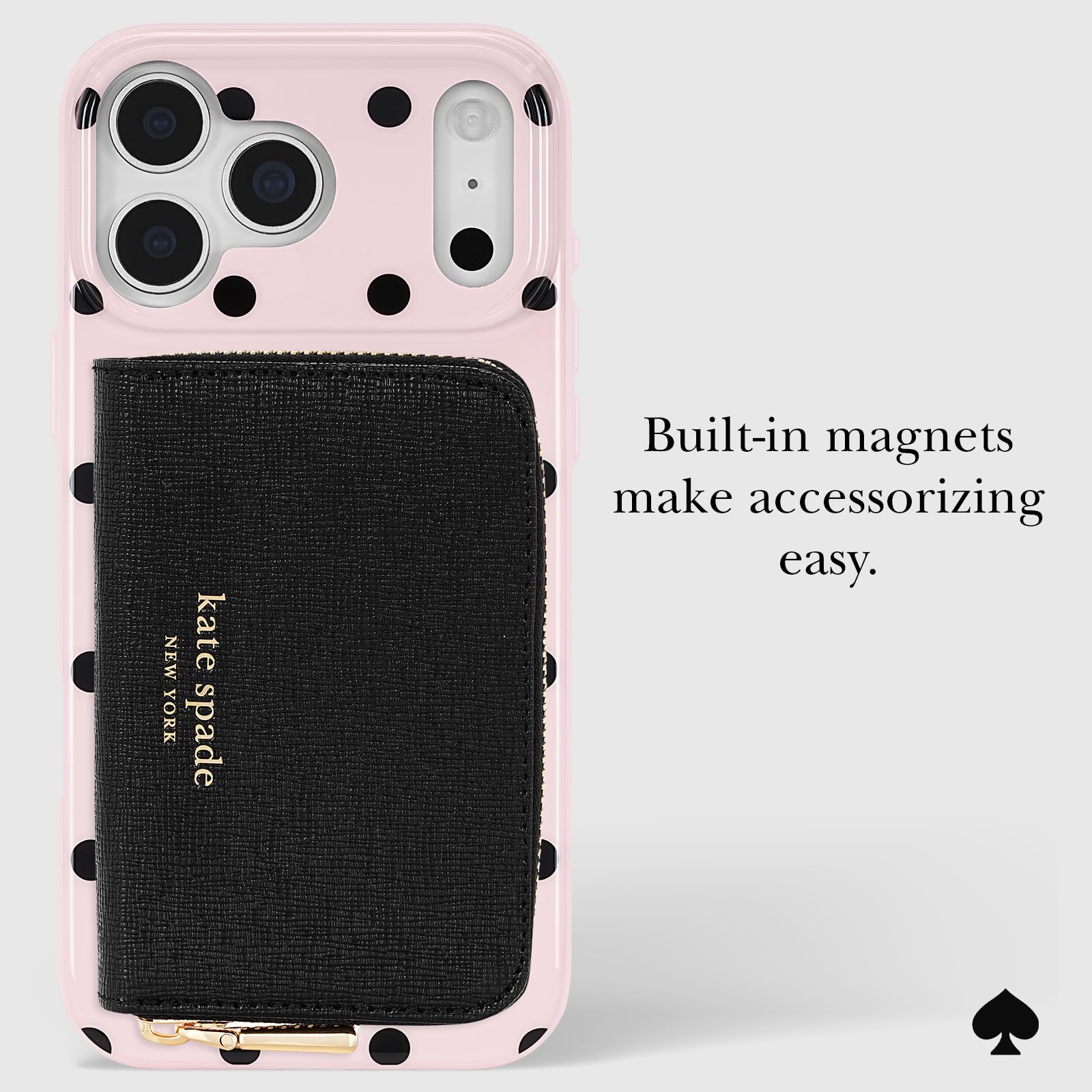 ケイトスペード iPhone17ProMax カバナドット ケースMagSafe Amazon.com: kate spade new york iPhone 17 Pro Max Case