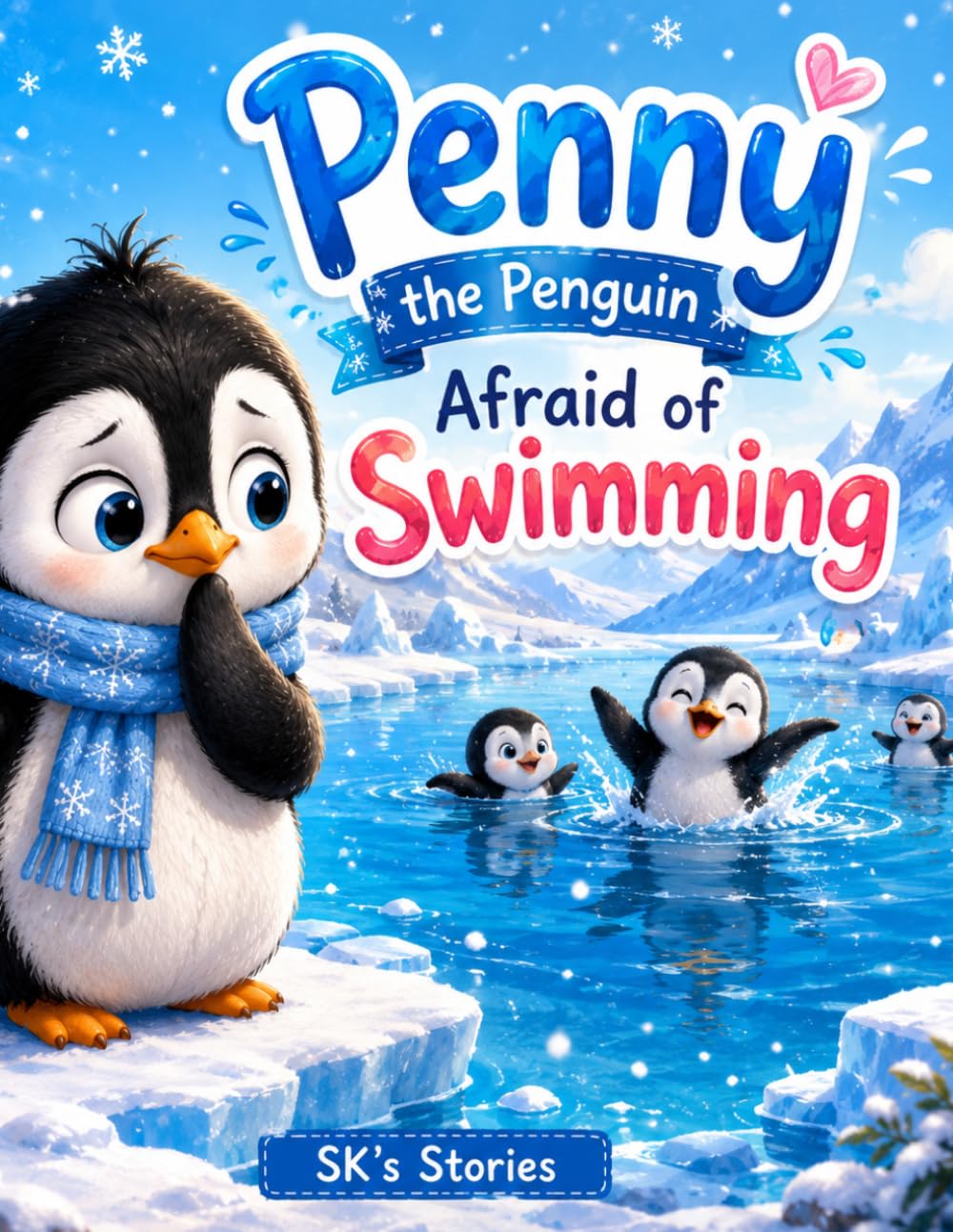 Penny the Penguin Afraid of Swimming: A Heartwarming Story About Courage, Confidence, and Trying New Things