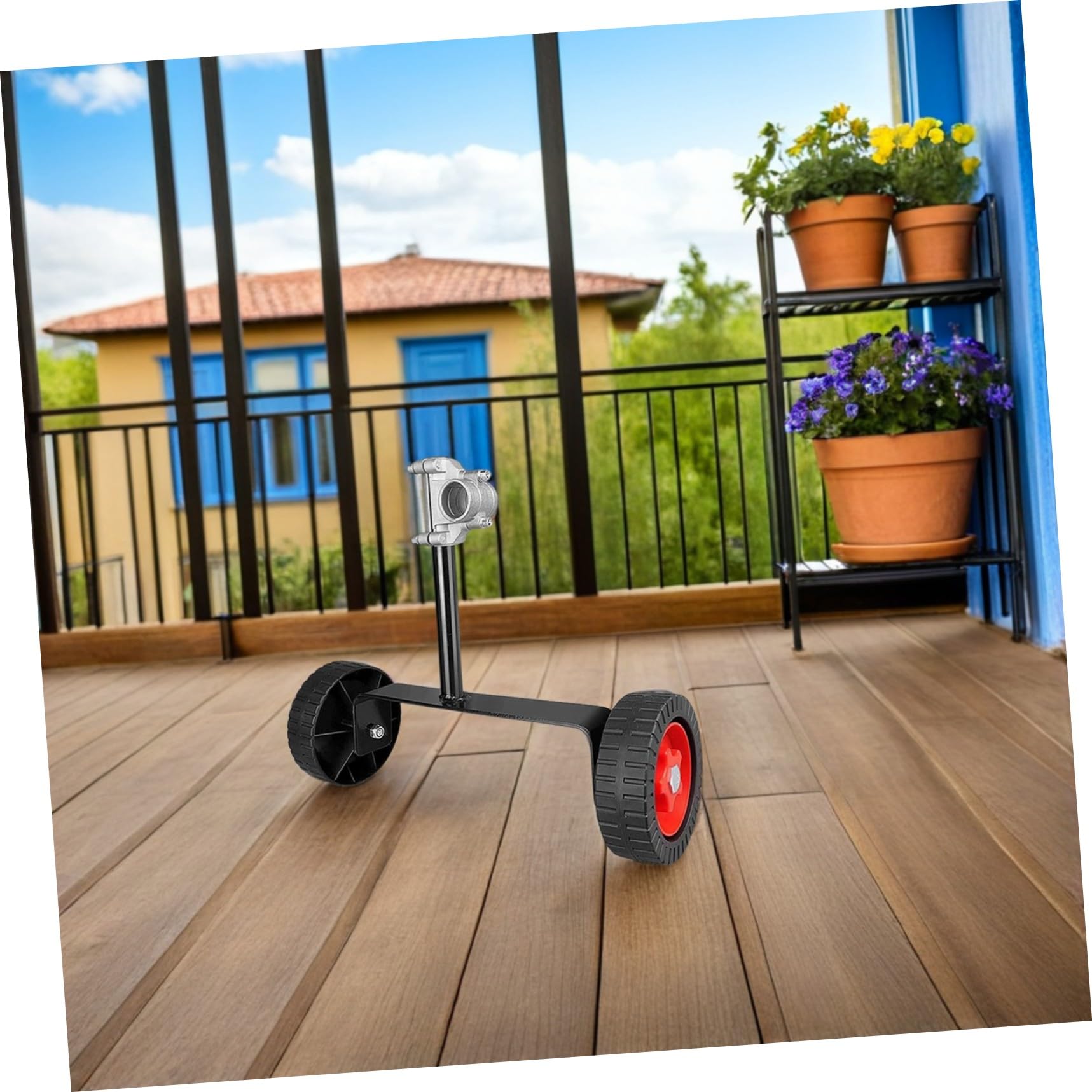 Mikikit Rueda De Soporte Para Cortacésped De Rueda De Repuesto Para Desbrozadora Accesorios Para Cortacésped Para Uso Jardín