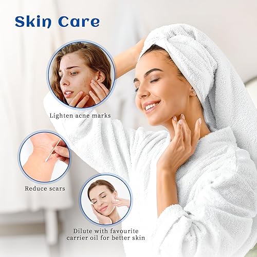 Miniatura 693 de HIQILI Aceite esencial de albahaca de 1 fl oz, 100% puro sin diluir para la piel, difusor, 1.0 fl oz