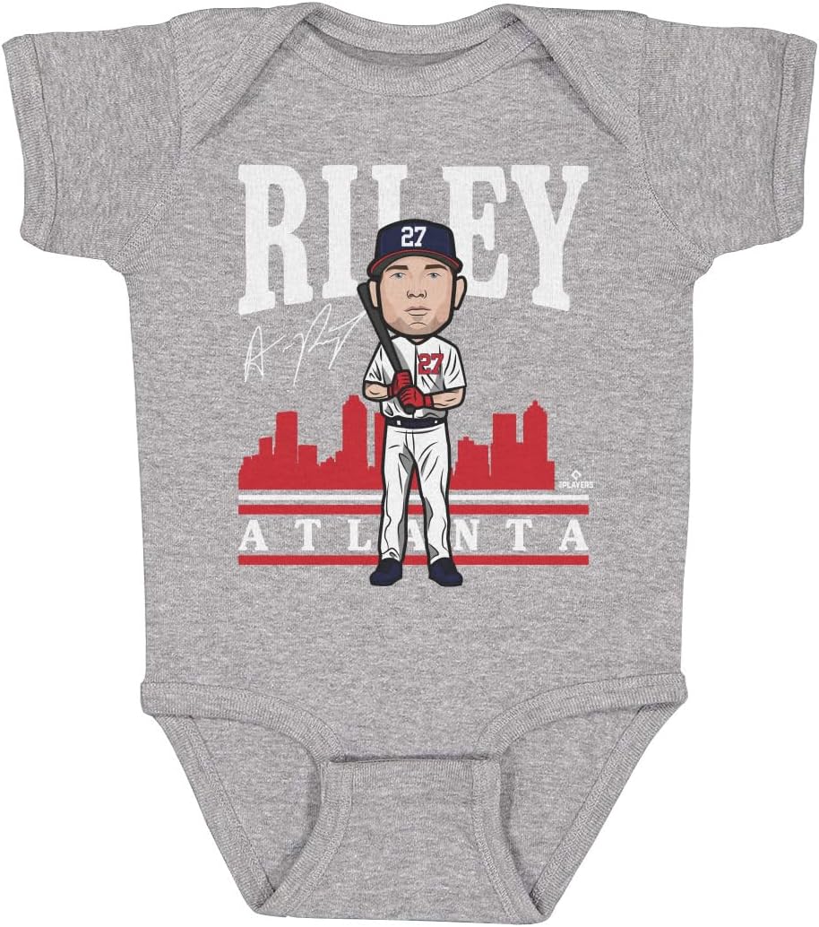 500 LEVEL Austin Riley Baby Clothes - Austin Riley Toon