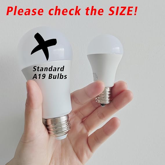 E17 Intermediate Base LED Bulbs 3000K Warm White 5 Watt(40W Equivalant)