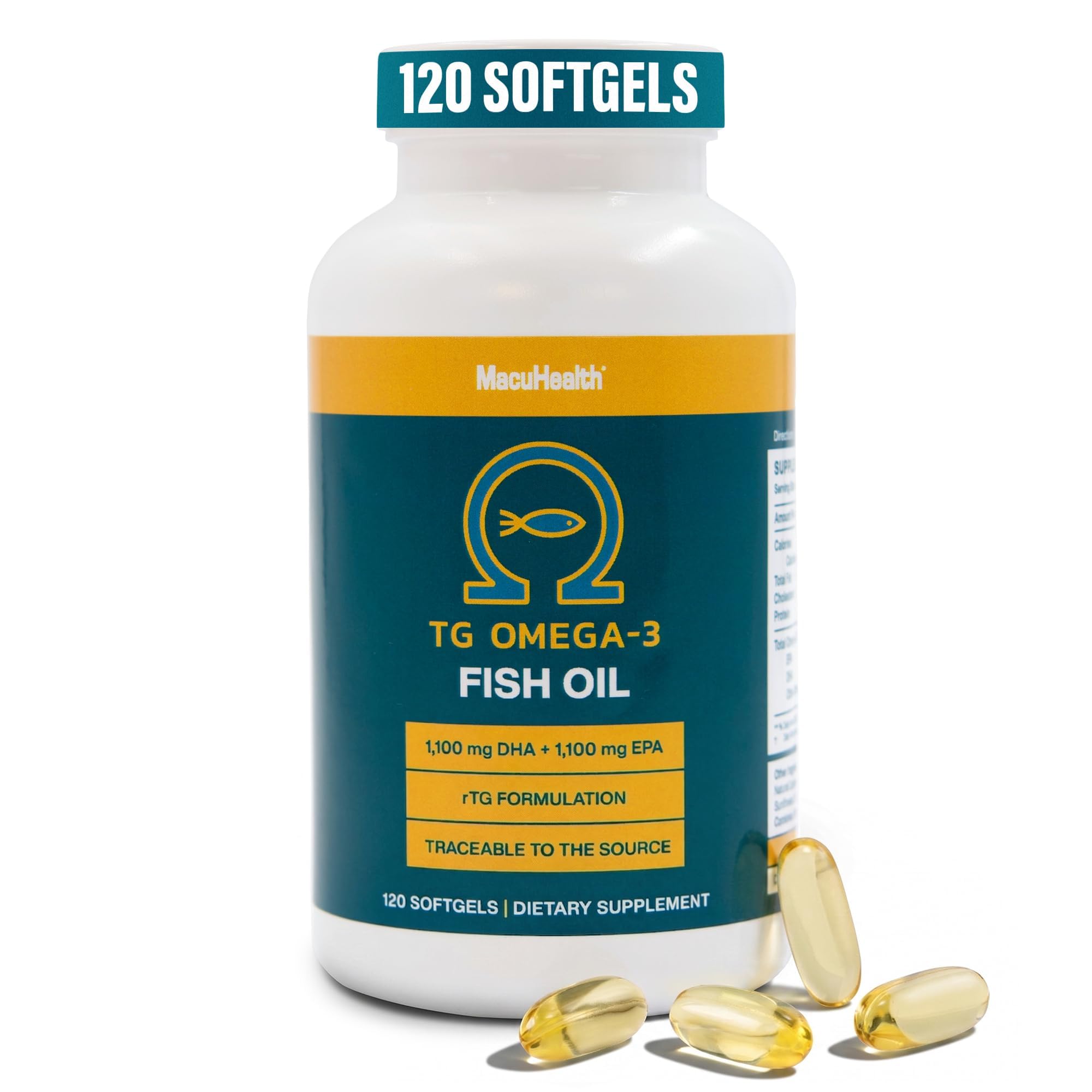 Macuhealth Omega 3 Fish Oil
