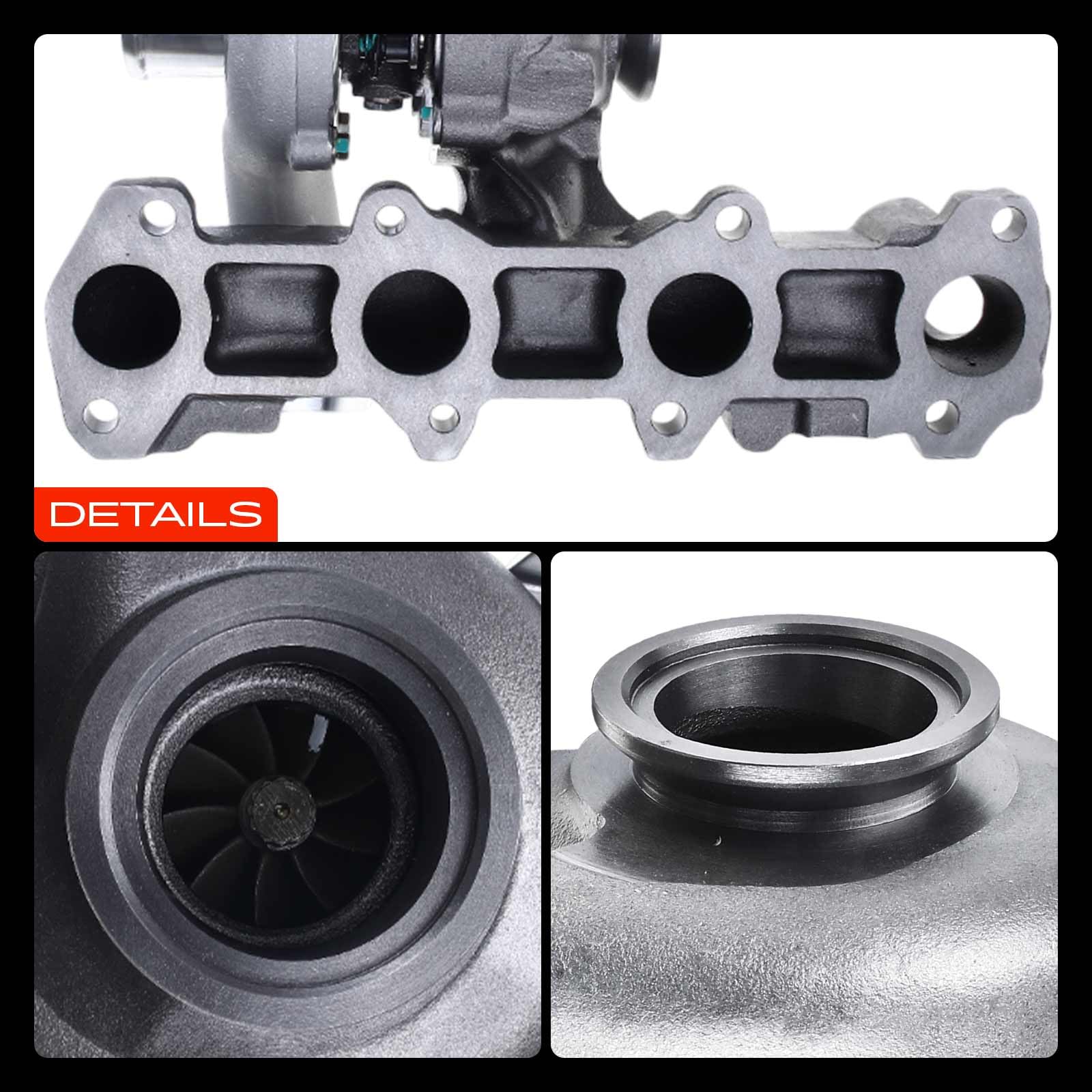 Frankberg Turbocompressore 55196765 | Compatibile con: Astra H A04, 9-3 Cabriolet YS3F, Astra H GTC A04, Croma 194, Zafira/Famiglia Zafira B A05, Vectra C Z02