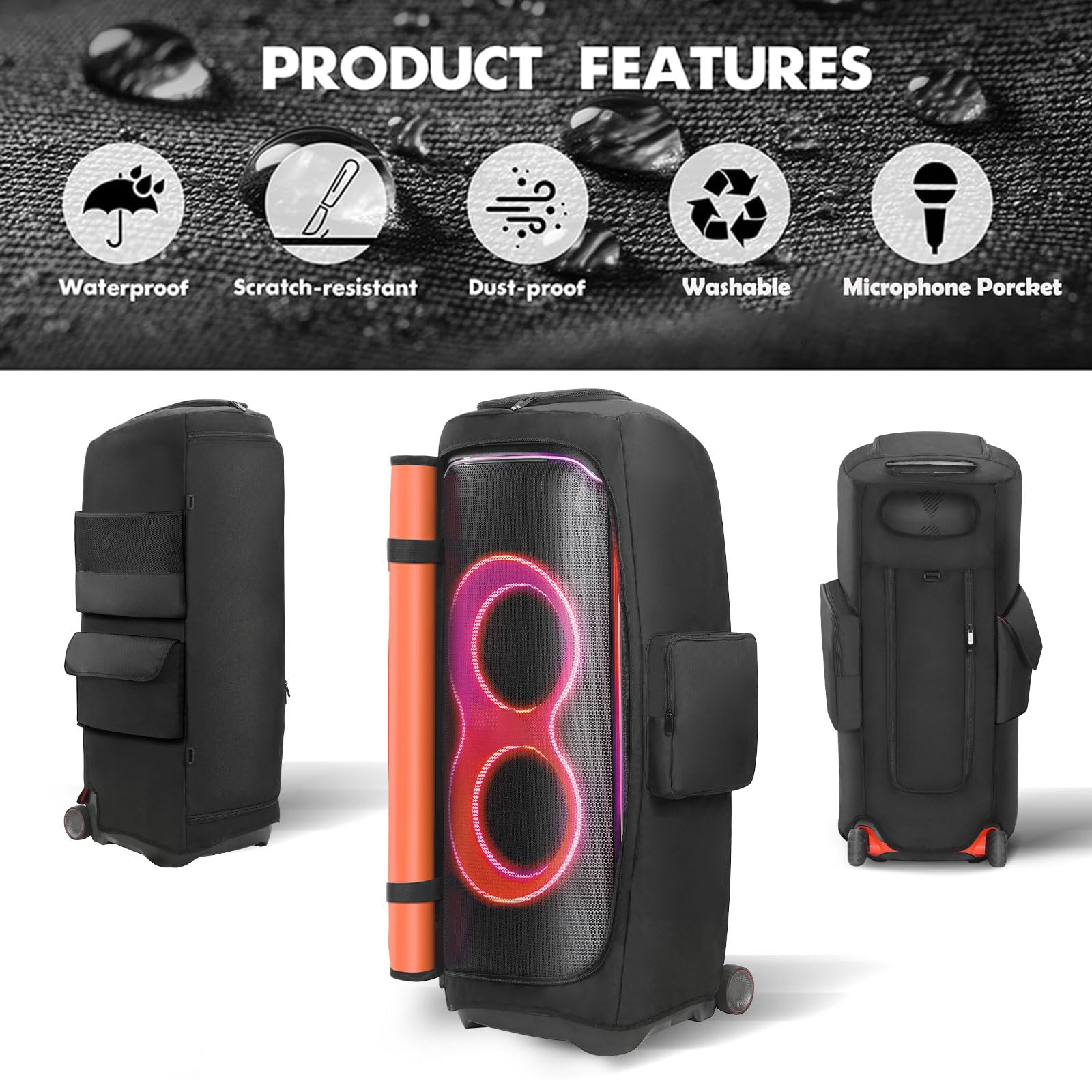 Funda para altavoz compatible con JBL PartyBox Ultimate