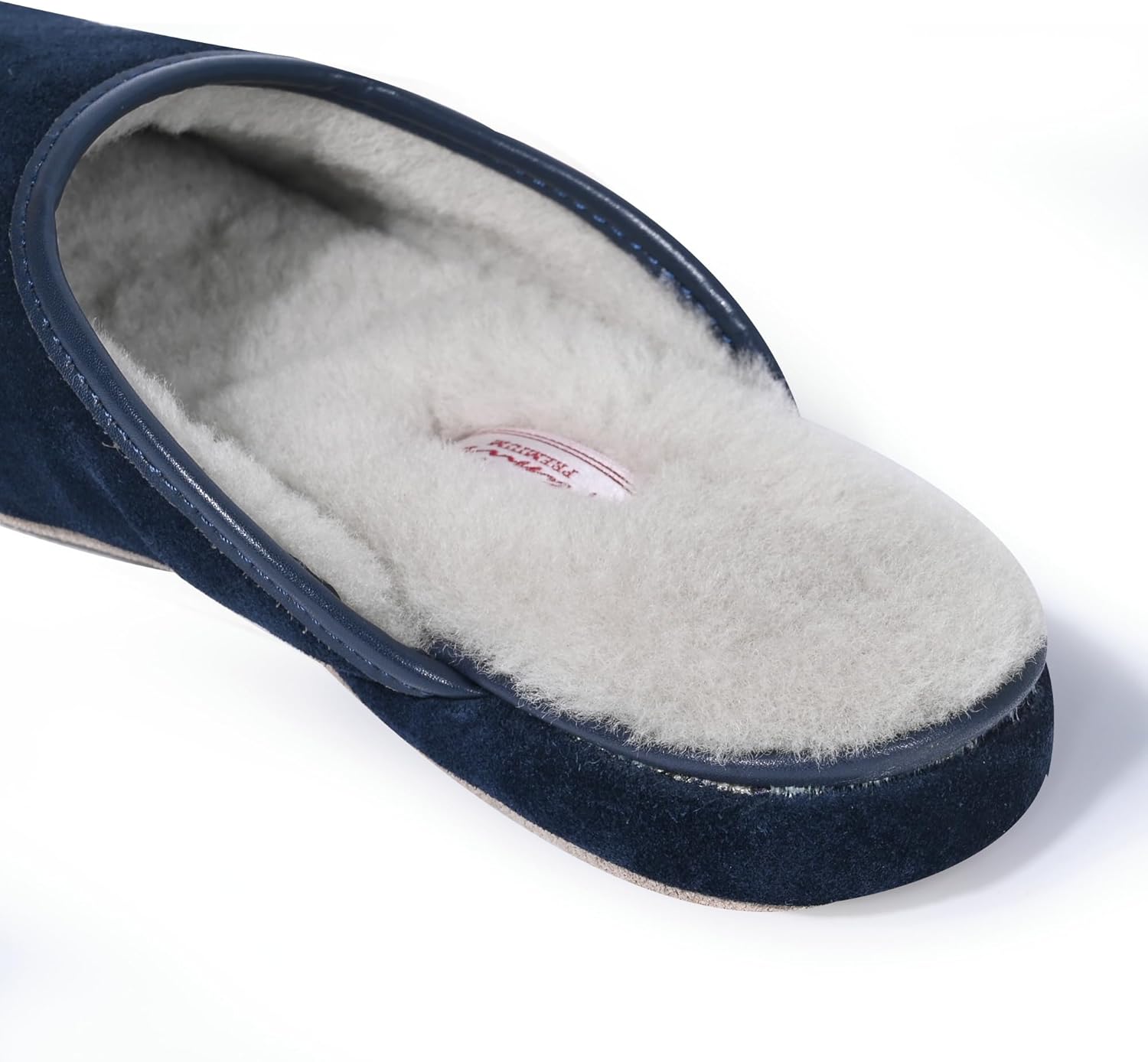 PAMIR Women's Sheepskin Indoor House Slippers - Hand-turned Scuffs, Genuine Suede Outsole, All-Season Luxury Comfort