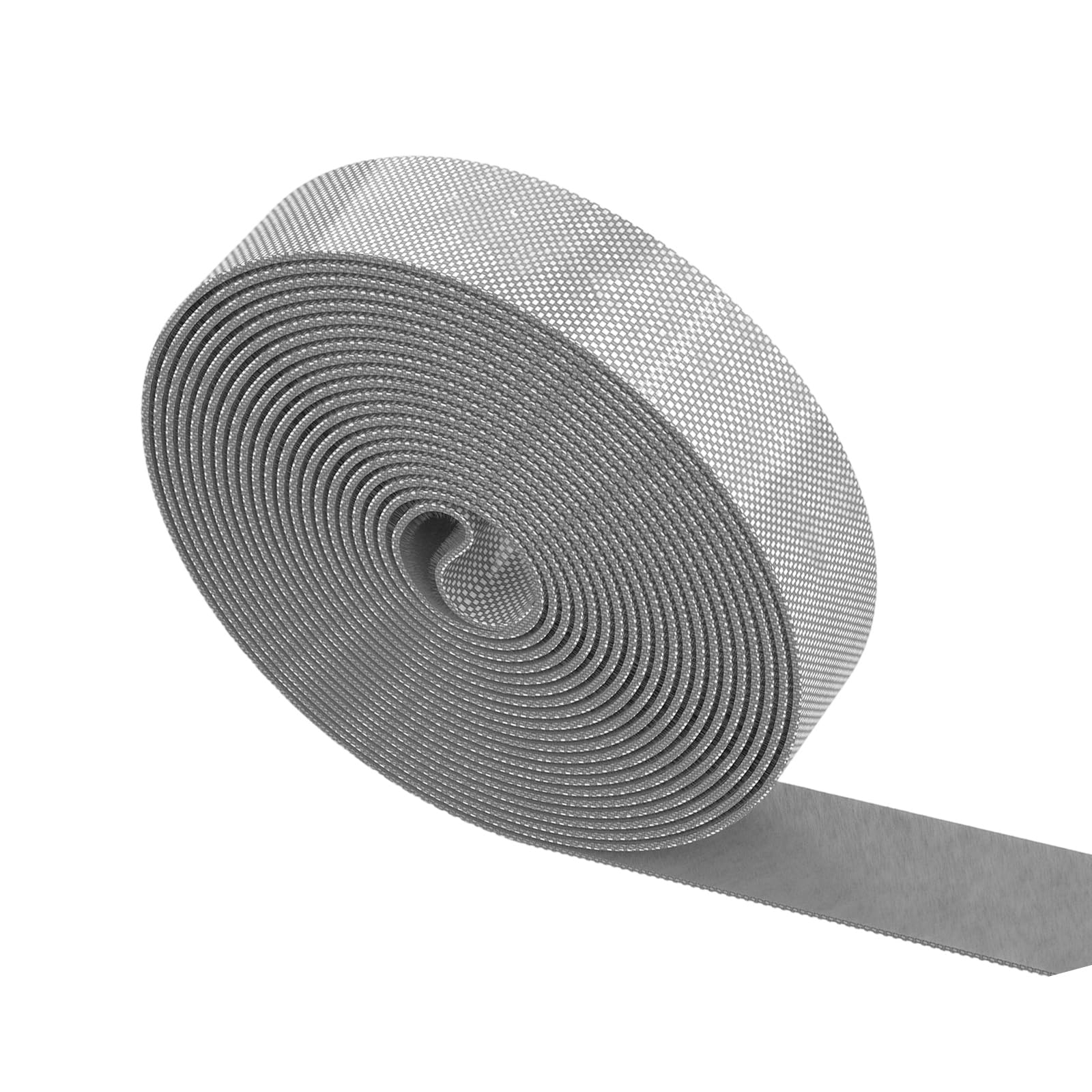 Hsioluted Gray 5M Recyclable Polyamide Cord Belts | Customizable Gripping Cable Management For Outdoor Electronics & Gardening Fastening Cable Ties
