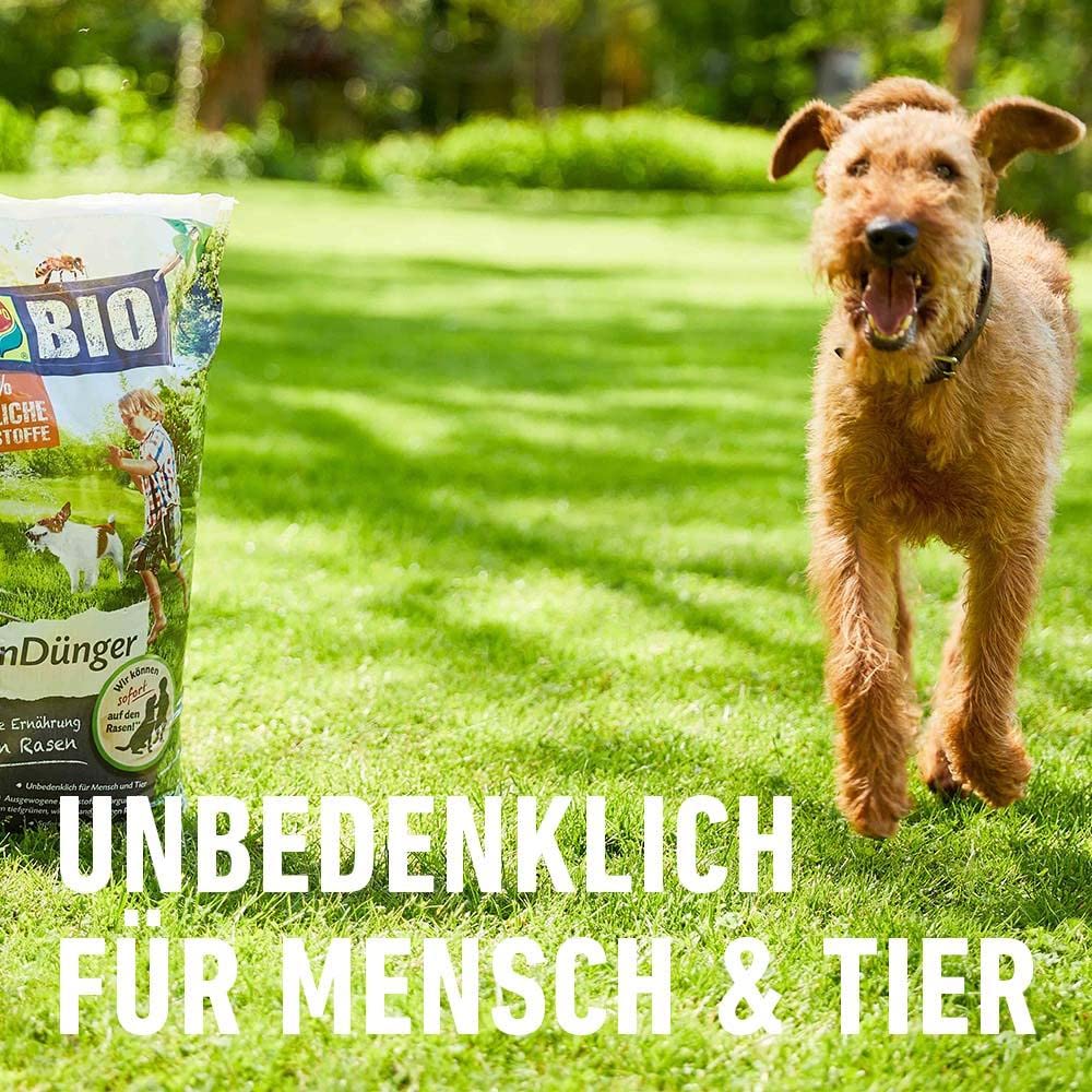 COMPO BIO NaturDnger fr Rasen, Natrliche Sofort- und Langzeitwirkung,  Feingranulat, 16 kg, 400 m : Amazon.de: Garten