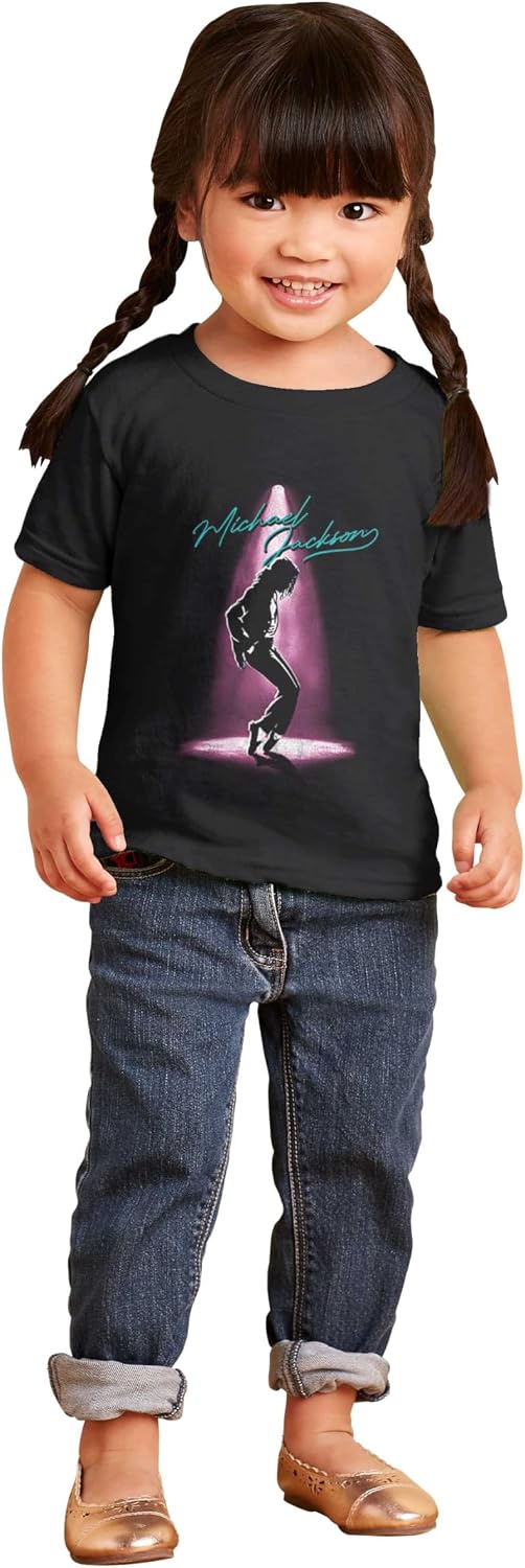 Michael Jackson Toe Stand Dance Toddler Baby Graphic T Shirt