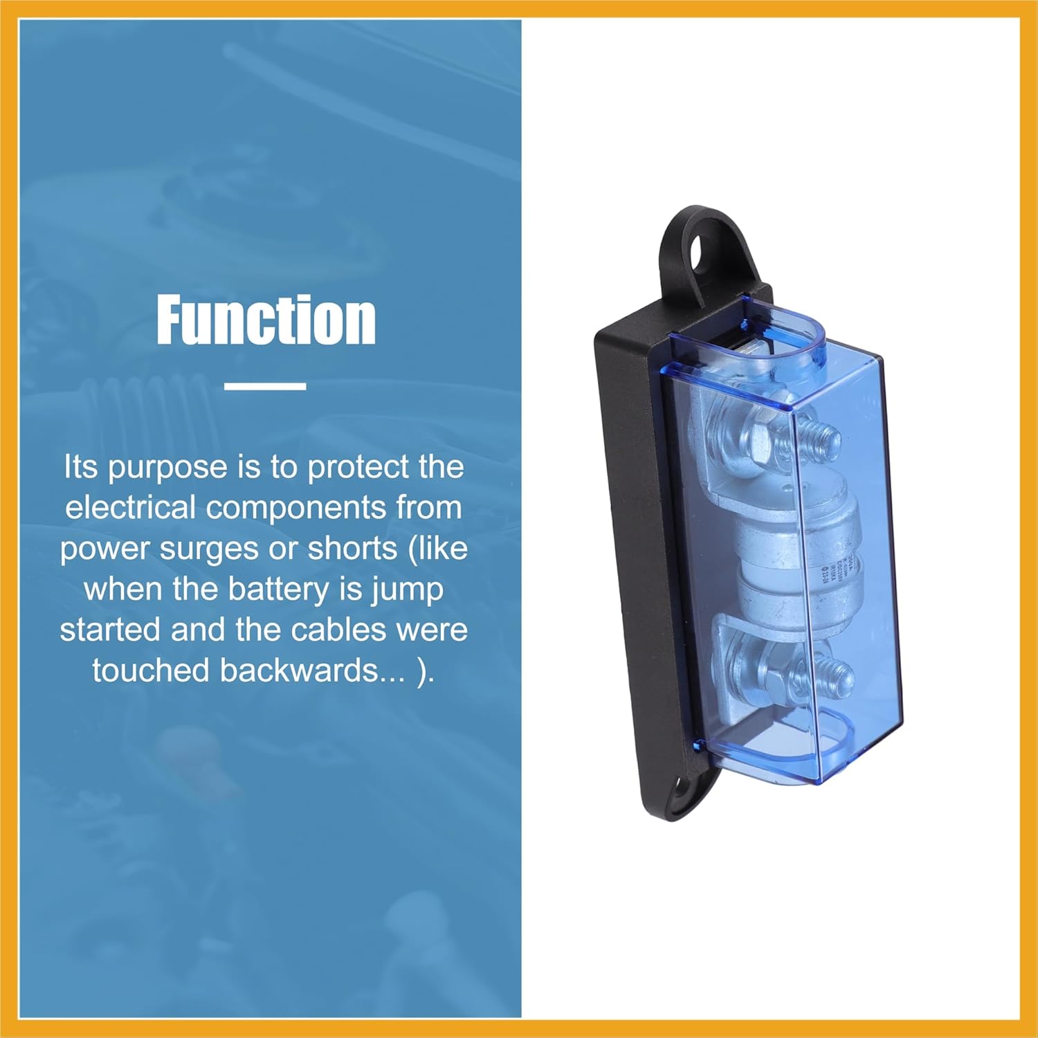 250V 300A Multi Block Fuse Class T Fuse Holder Circuit Fuses for Cars Boats Trucks Replacement