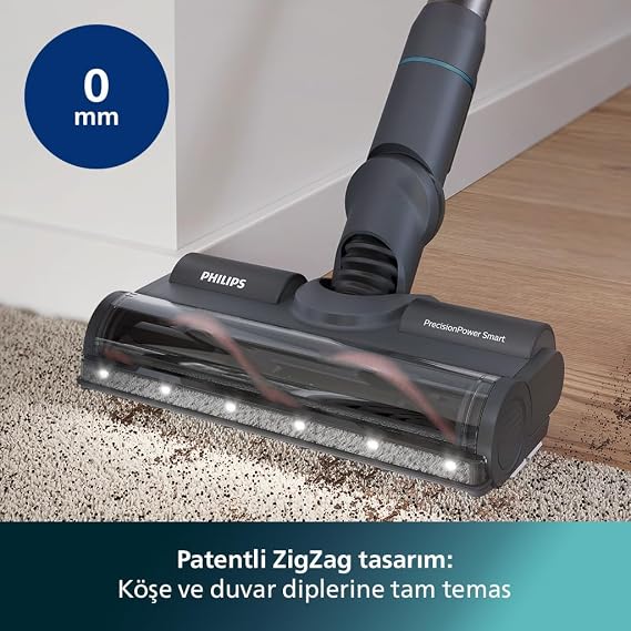 Philips 7000 Serisi Aqua 25.2 V Kablosuz Dik Süpürge (XC7053/01) ve Philips Orijinal Yedek Filtre - Kablosuz Süpürge 6000, 7000 ve 8000 Serisi ile Uyumlu (XV1681/01)
