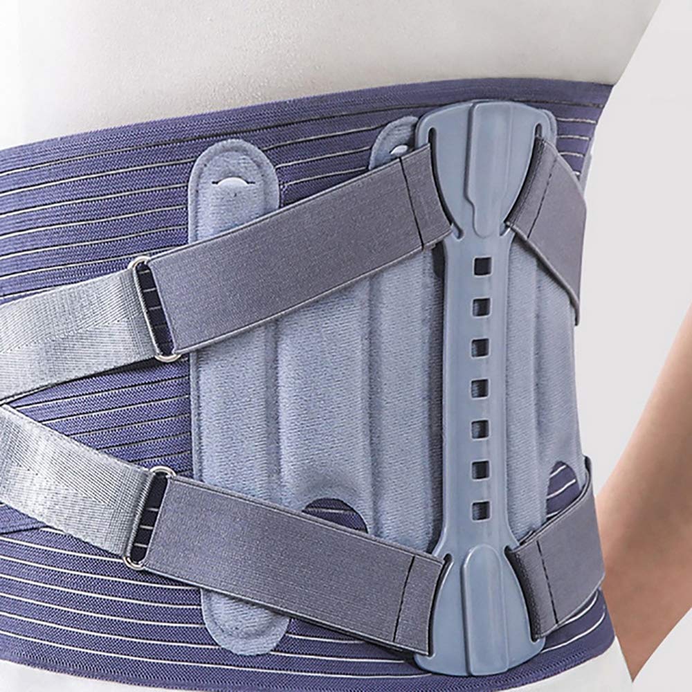 Faja Lumbar Fitness - Soporte Lumbar, Terapia médica magnética - Tratamiento de la distensión Muscular Lumbar - para el Alivio del Dolor Lumbar,XXL