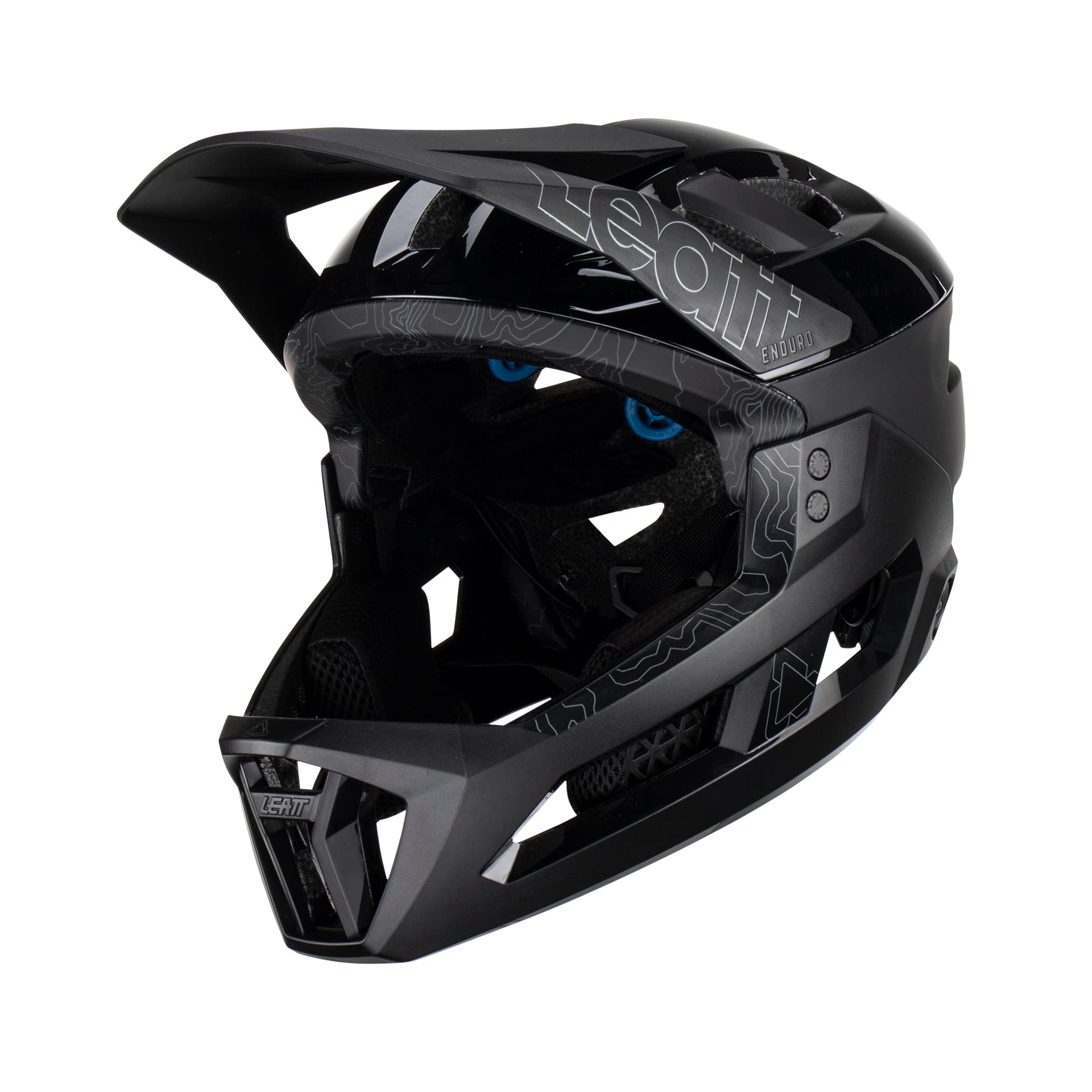 Leatt Helmet Mountain Bike Enduro 3.0 V23 Stealth #M 55-59cm