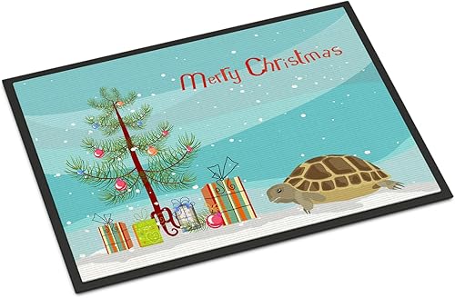 Carolines Treasures CK4542MAT - Tapete de tortuga para interiores o exteriores 18 x 27 pulgadas 27 pulgadas de largo x 18 pulgadas de ancho