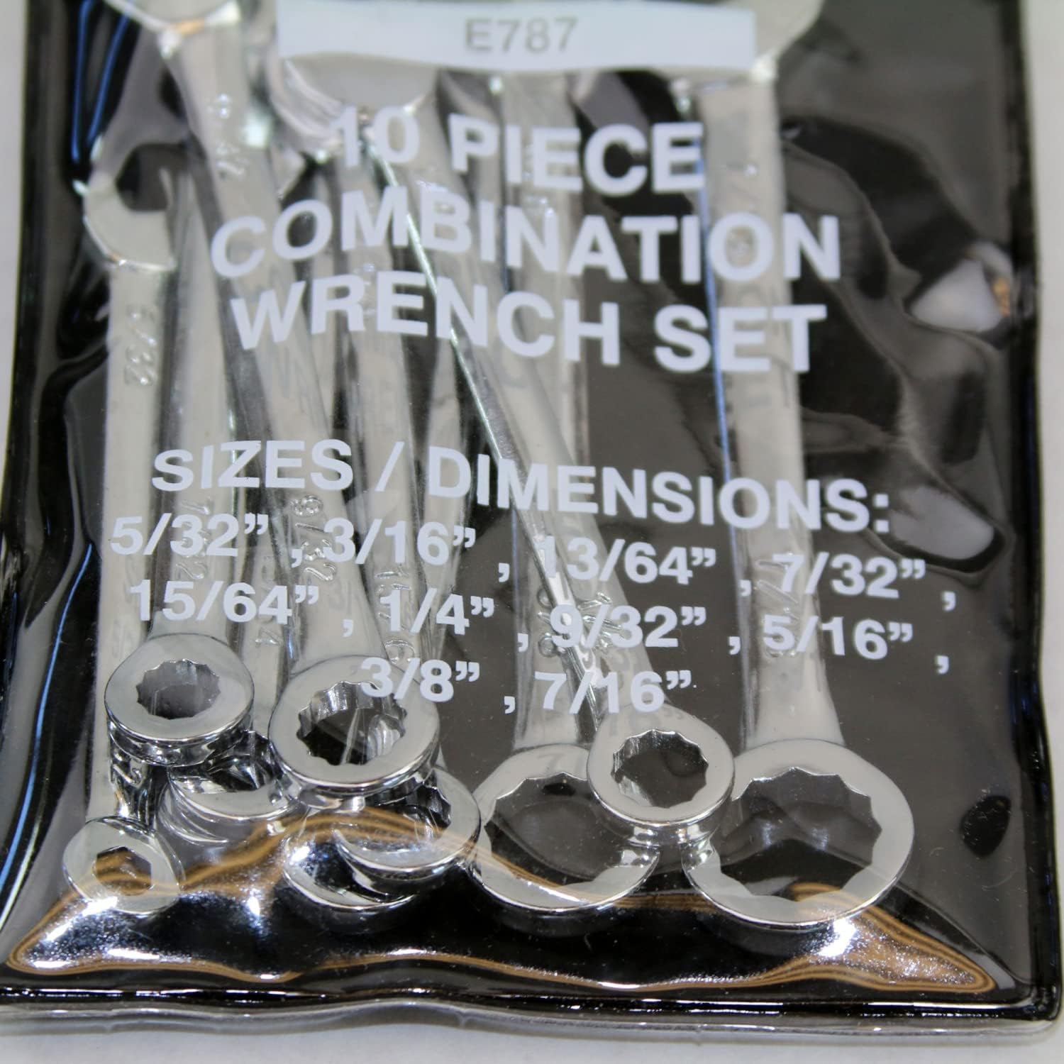 10 PC. MINIATURE COMBINATION WRENCH SET