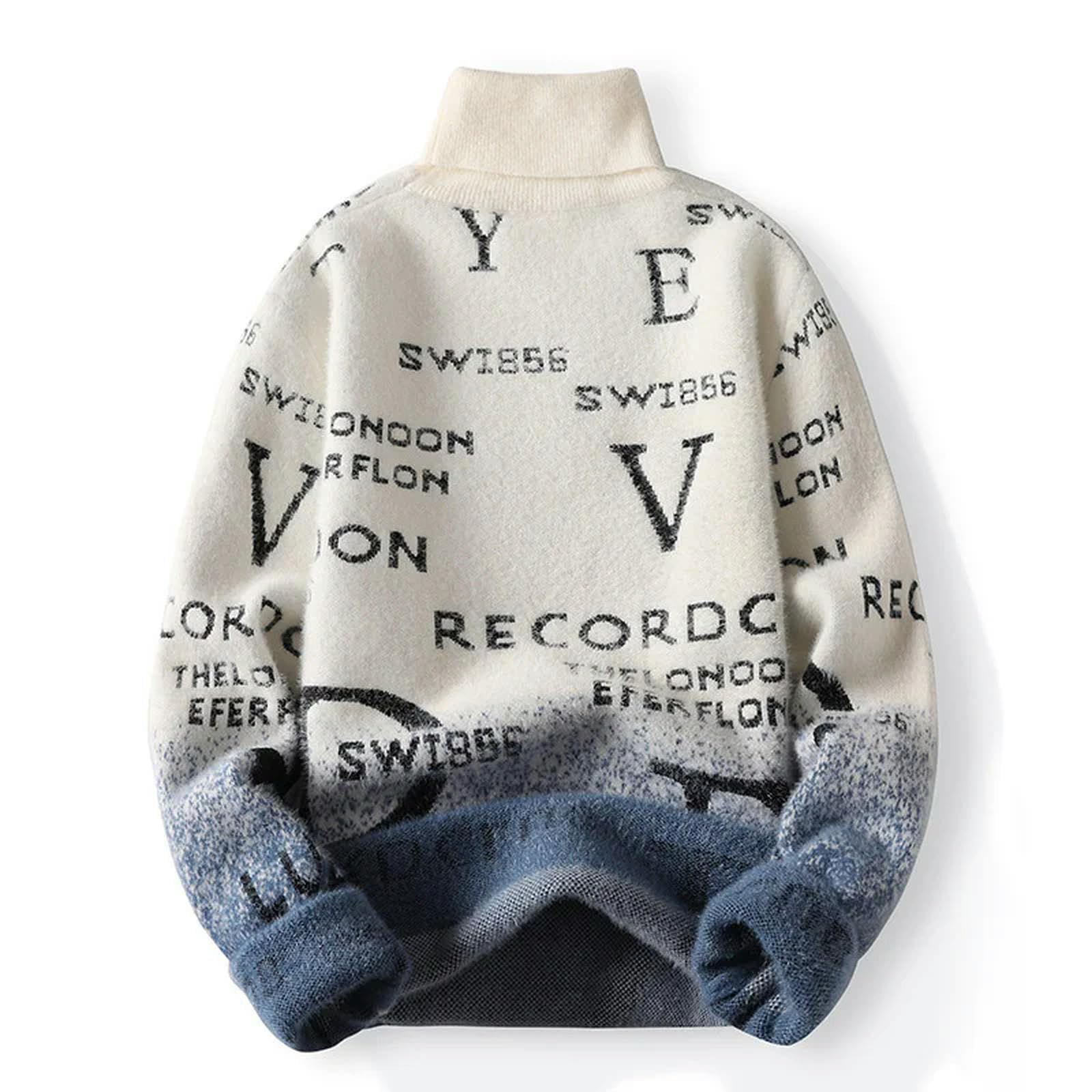 MdybF MdbF Męski sweter do pracy męski sweter zimowy sweter z dzianiny męskie dzianiny zagęszczony sweter męski z dzianiny