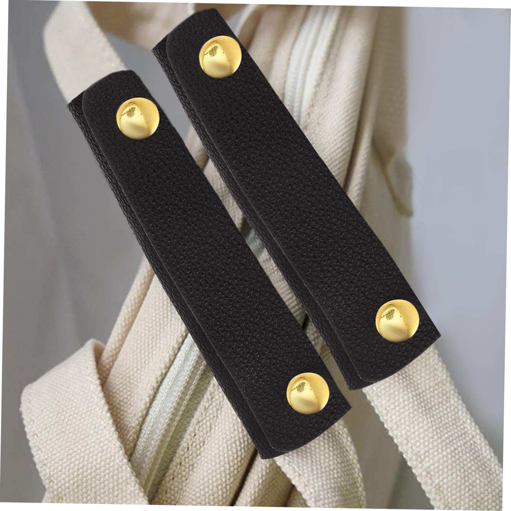 SHINEOFI 2 Set Coperture Pelle Per Maniglie Bagagli Accessorio Per Valigia Comfort Durante Design Per Borse E Valigie 7 Pezzi*2
