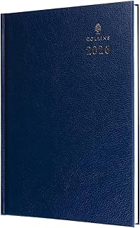 Collins - Escritorio - Agenda anual 2026 con calendario de 12 meses, agenda día a página, tapa dura A4, color azul (44.60-26)