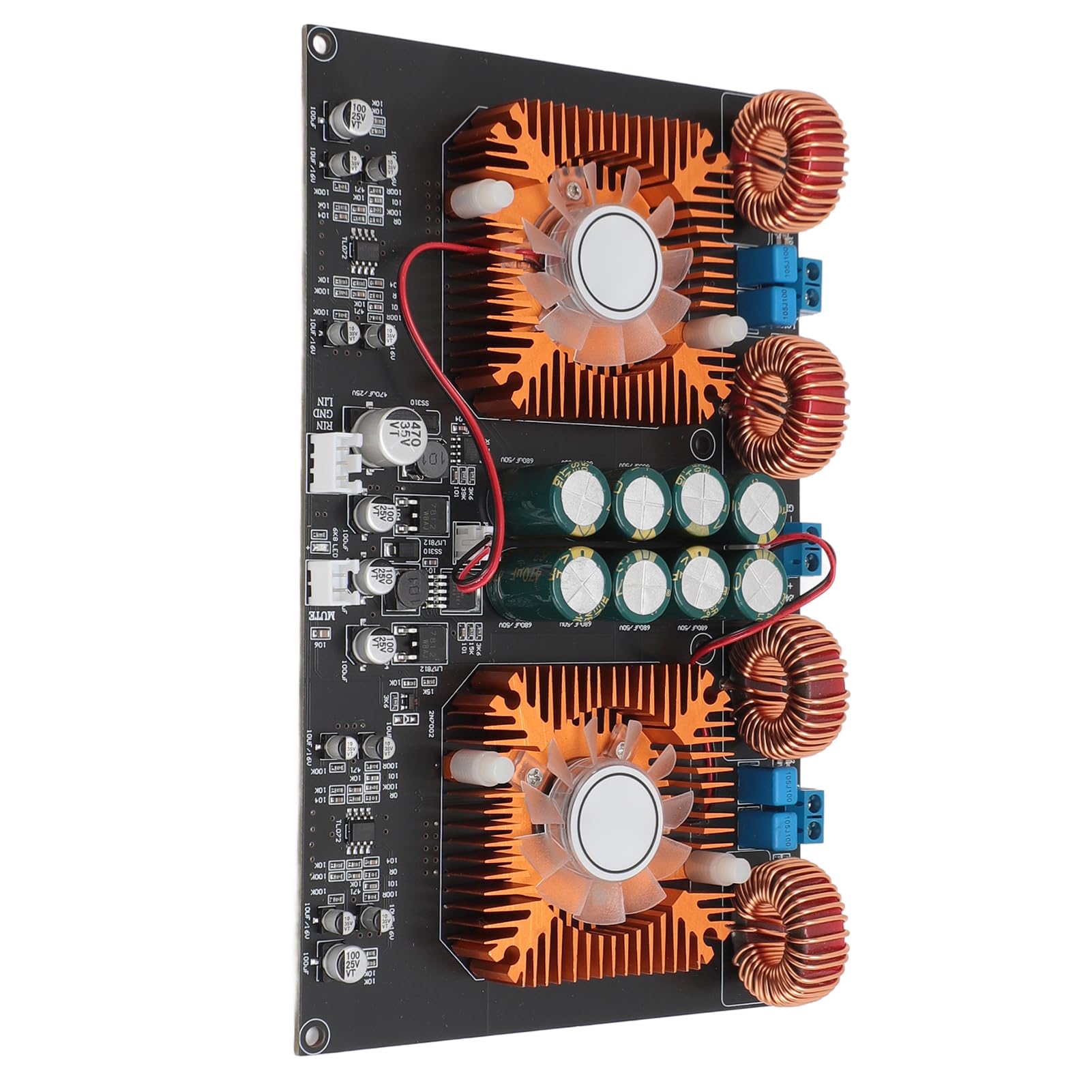 TPA3255 scheda amplificatore di potenza, scheda amplificatore stereo digitale, dual core classe D ad alta potenza 600 W 600 W modulo amplificatore audio fai da te per Home Theater