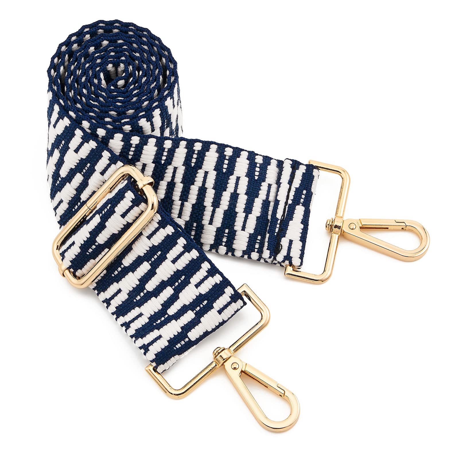 ZOOEASSWide Shoulder Strap Adjustable Replacement Belt Crossbody Canvas Bag Handbag, Wide: 1.97"(5cm) color28, Wide:1.97"(5cm)