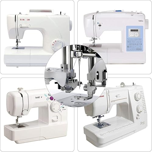 Miniatura 7 de 50 agujas de coser para máquina de coser de bordado, tamaño 75/11, 130/705H, HAx1 agujas de coser para máquina de coser Brother (paquete de 10 5