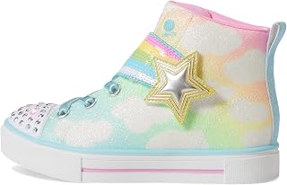 Kids Girls Twinkle Sparks-Shooting Sta Sneaker, Multi, 11.5 Little Kid