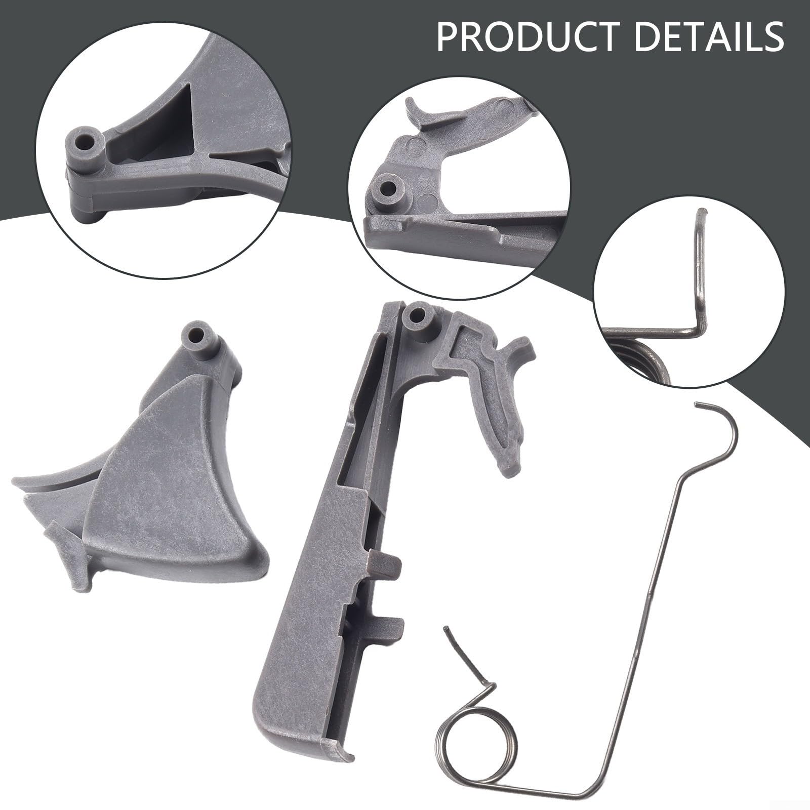 Kit de ressort de déclenchement de verrouillage d'accélérateur pour tronçonneuse à gaz 340 345 350 346XP 353 357XP 359