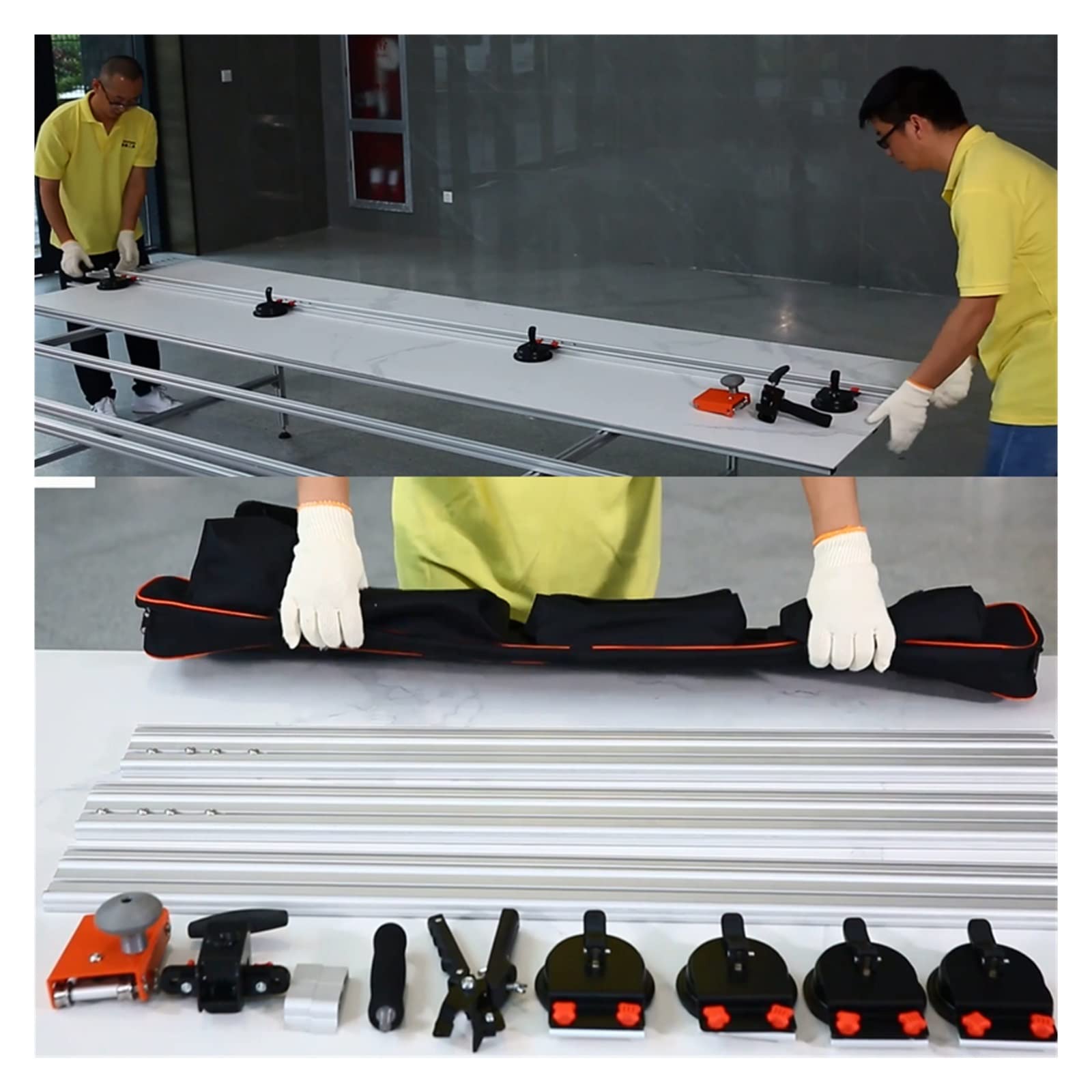 Cortadora de Azulejos de Delgado de 3200mm, máquina cortadora de Azulejos de Gran Formato, Herramientas de construcción, Corte Manual de Suelo, Fuerte Succión