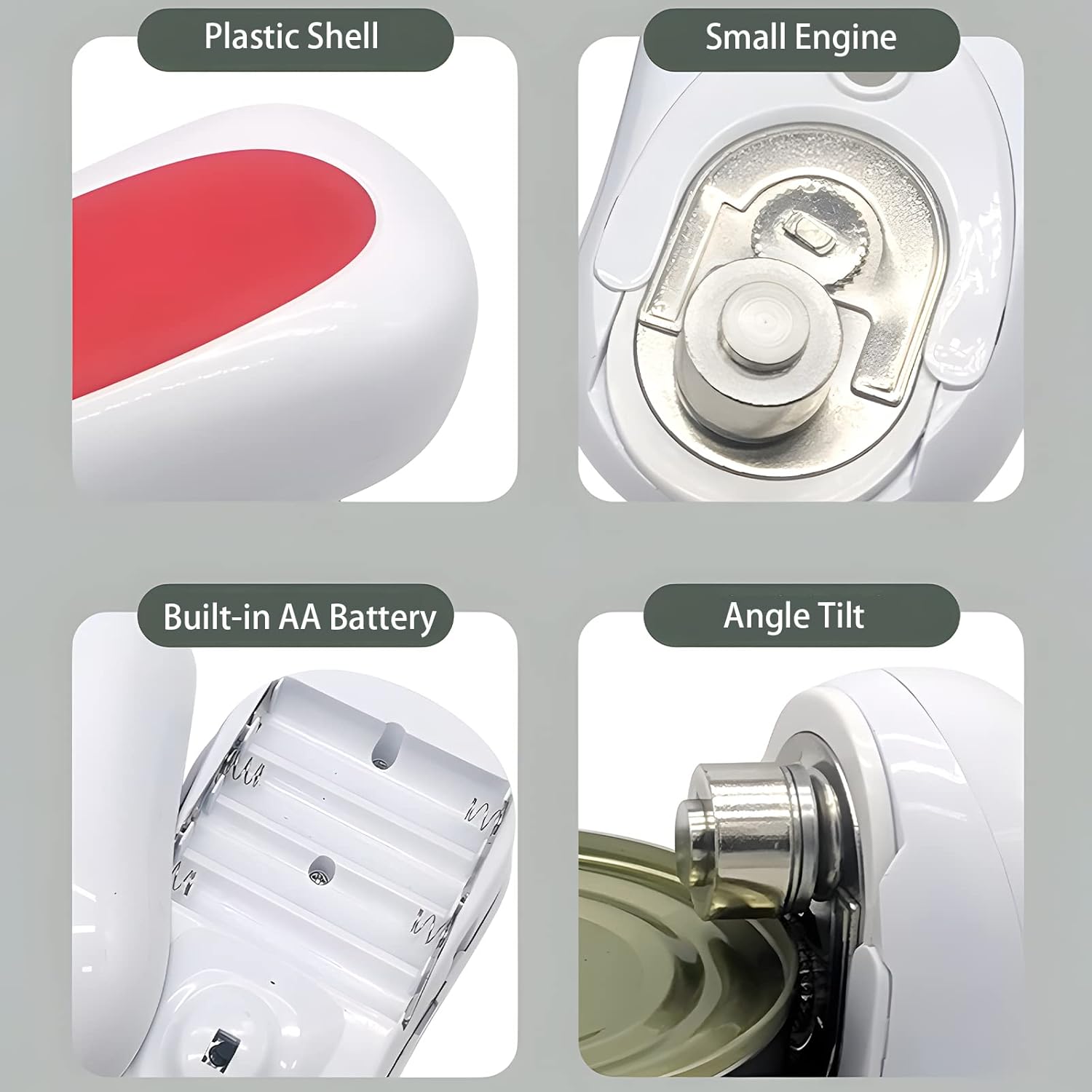 Buy Electric Can Opener Electric Smooth Edge Automatic Can Opener