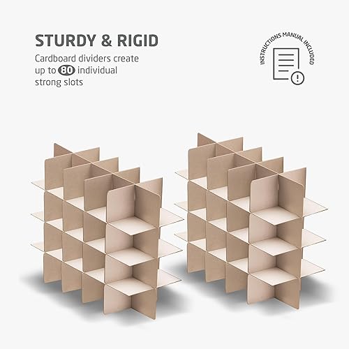 Vista 87 de ZOBER - Caja grande para guardar adornos navideños, con capacidad para 54 adornos y separadores, recipientes de tela no tejida y duraderos