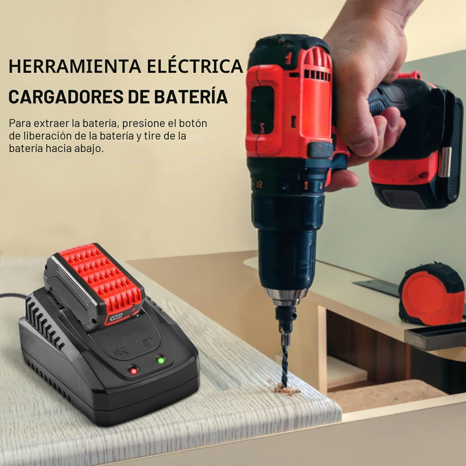 ASUNCELL Cargador de repuesto para Bosch 14,4 V-18 V BC660 BC1880 BAT609 BAT609G BAT618 BAT618G BAT614 BAT614G Cargador rápido de batería de iones de litio, cargador de herramientas eléctricas de