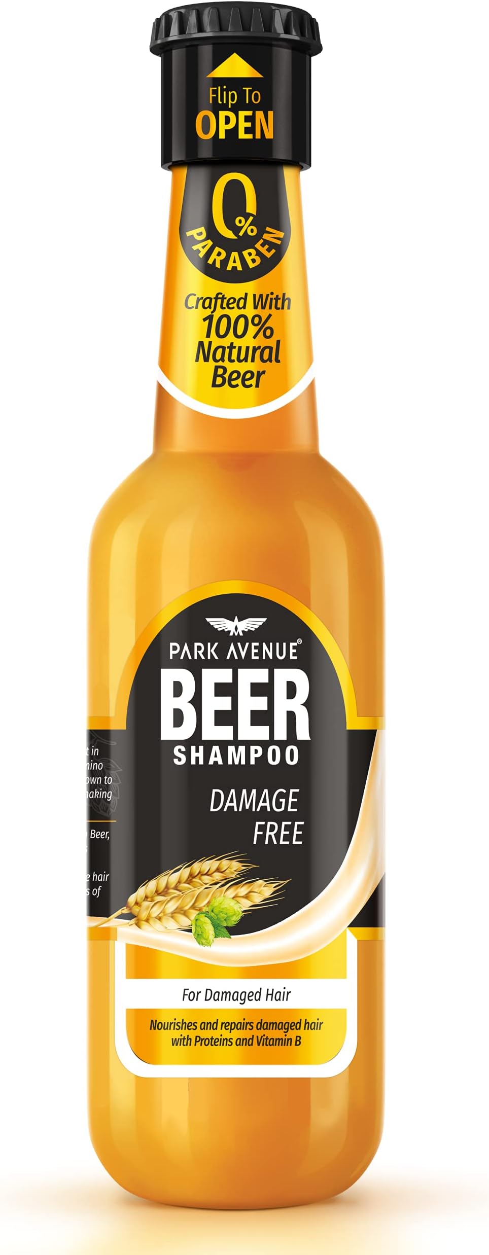 PARK AVENUE Damage Free Beer Shampoo, 180ml, multi