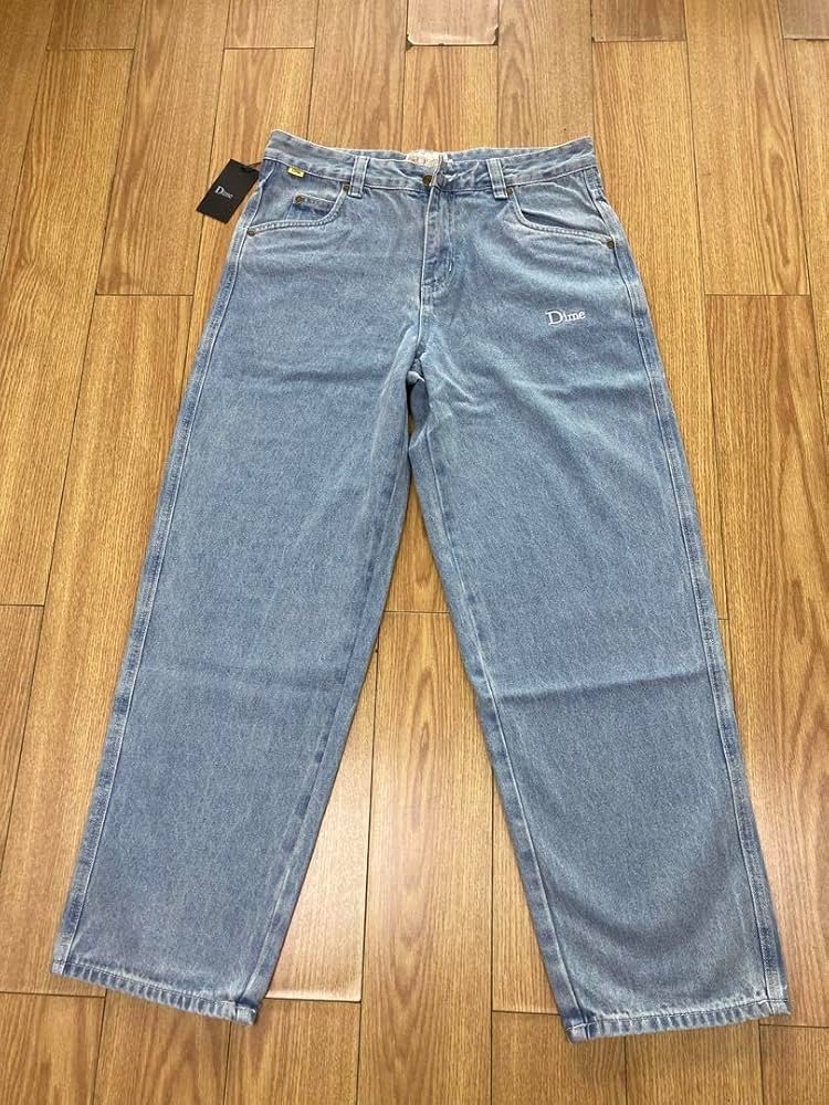 Amazon.co.jp: Dime ダイム バギージーンズ デニム パンツ L