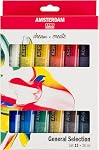 Amsterdam Acrylic Standard Series Paint Set 12x20milliliter