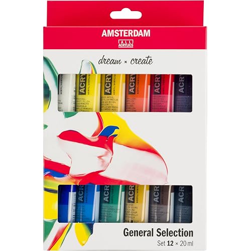 Amsterdam Acrylic Standard Series Paint Set 12x20milliliter