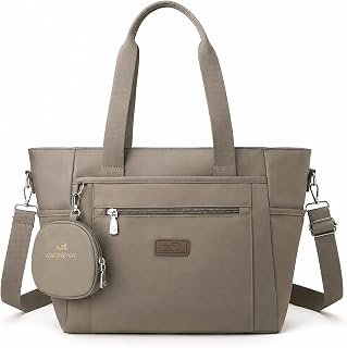 Storite Tote Bag for Women with Coin Pouch Lightweight Purse Large Capacity Multi Pocket Shoulder Handbag for Work Office ... Price In India