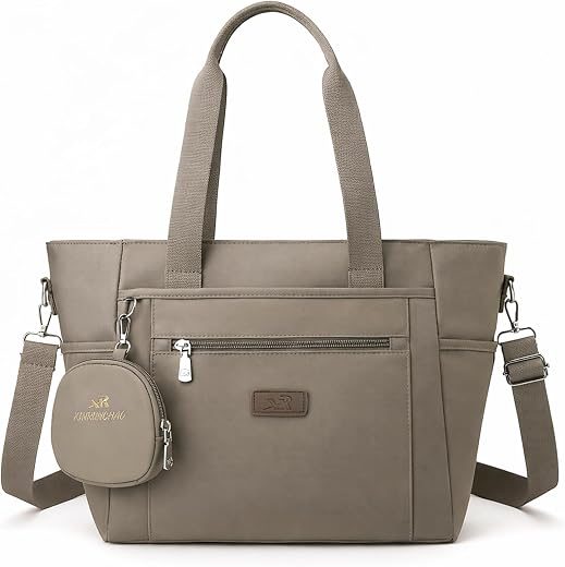 Storite Tote Bag for Women with Coin Pouch Lightweight Purse Large Capacity Multi Pocket Shoulder Handbag for Work Office ...