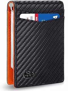 Sponsored Ad – Zitahli Mens Slim Wallet with Money Clip Minimalist 7 Slots RFID Front Pocket Wallets for Men with Pull Tail