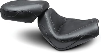 Mustang Motorcycle Seats 75651 Sport Touring Two-Piece Seat for Honda VTX1300C 2004-09, Original, Black