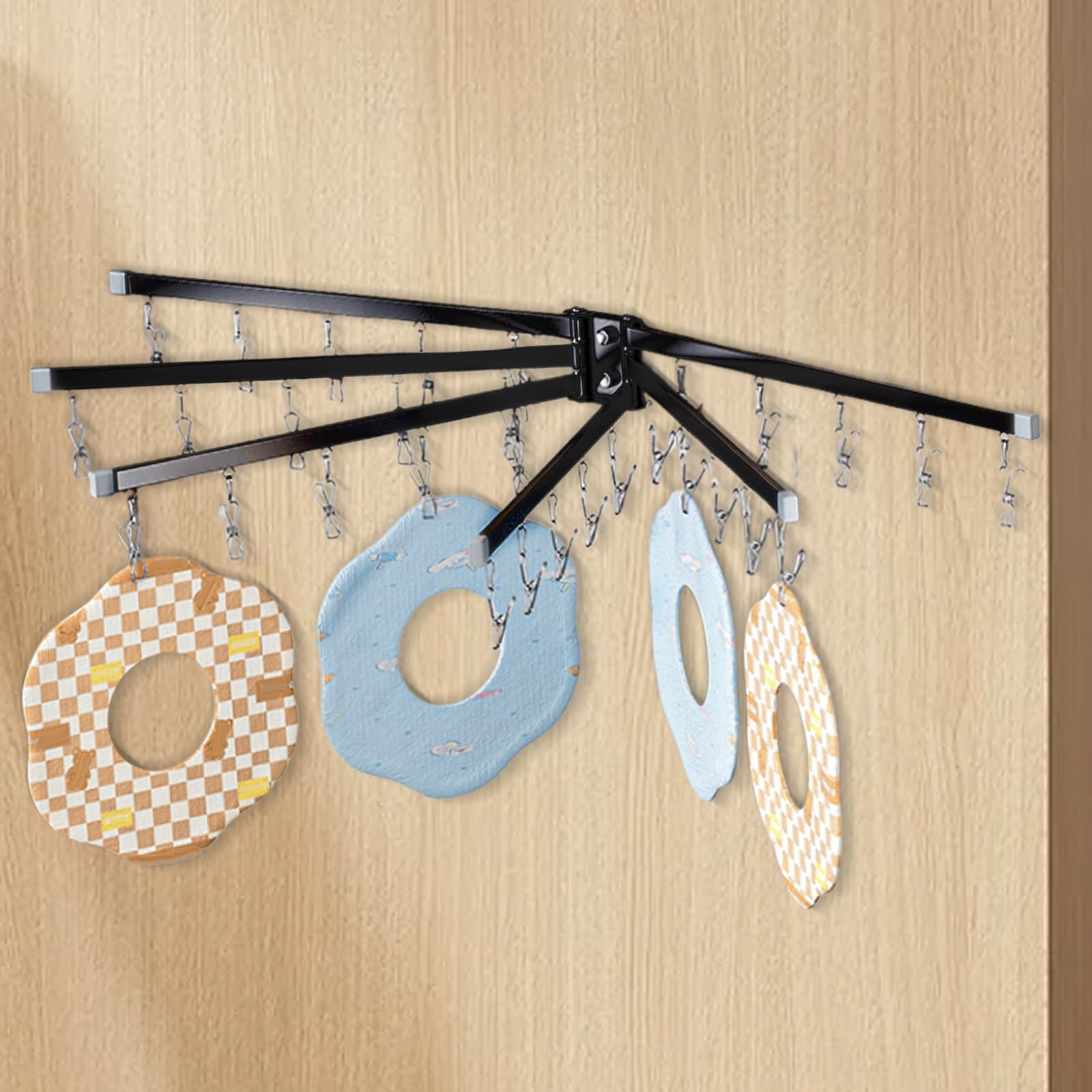 Stendibiancheria Per Biancheria Intima Stendibiancheria In Acciaio | Ganci E Mollette Resistente Antiruggine Per Lavanderia Intimo Reggiseno Viaggio Casa
