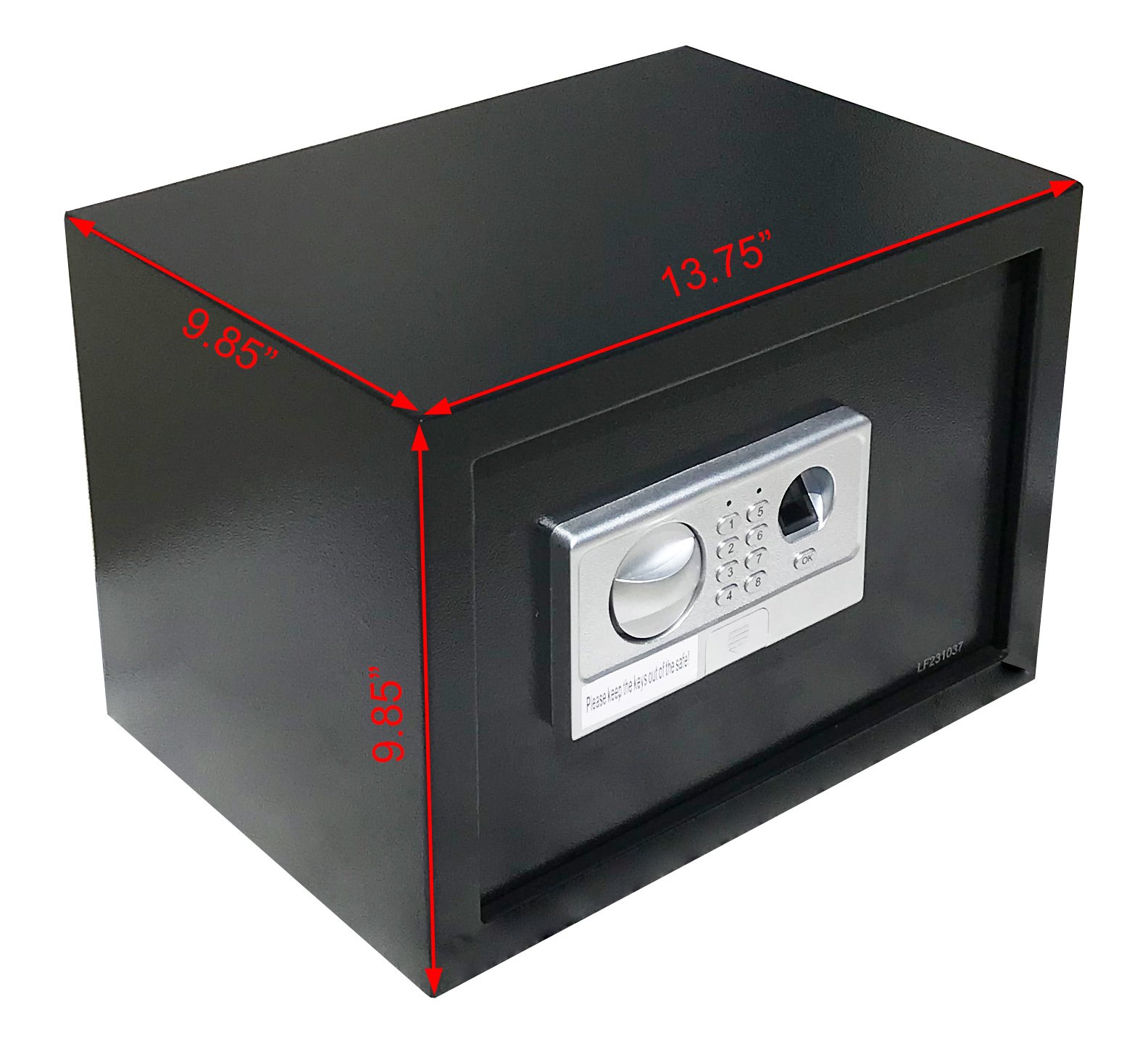 AbleHome Fingerprint Biometric Electronic Safe Security Box Gun