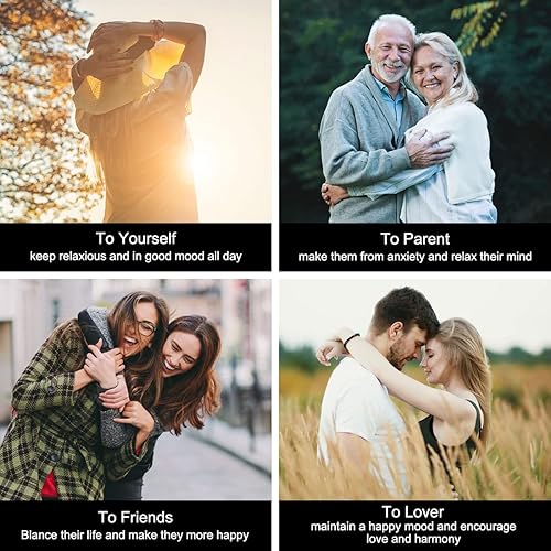 Miniatura 6 de Jovivi Piedra ovalada de obsidiana negra con bolsillo para pulgar, piedras de palma y cristales para terapia de curación de reiki