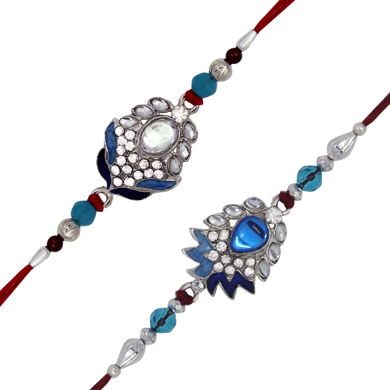 Mahi Charming Peacock Shaped Combo Rakhi For Men/Boys (PACO1104526PR) (Style-1) (B01J5TIYVI) Amazon Price History, Amazon Price Tracker