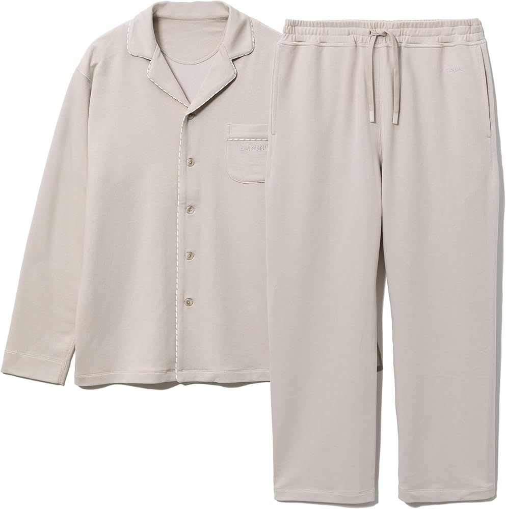 Amazon | [TENTIAL] BAKUNE パジャマ スウェット 上下セット 一般医療